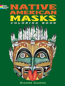 Native American Mask Coloring Book