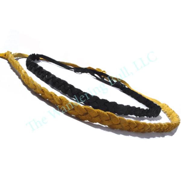 Braided Leather Head Band