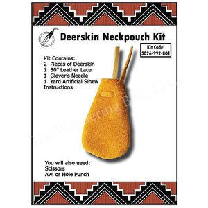 Deerskin Neck Pouch Kit