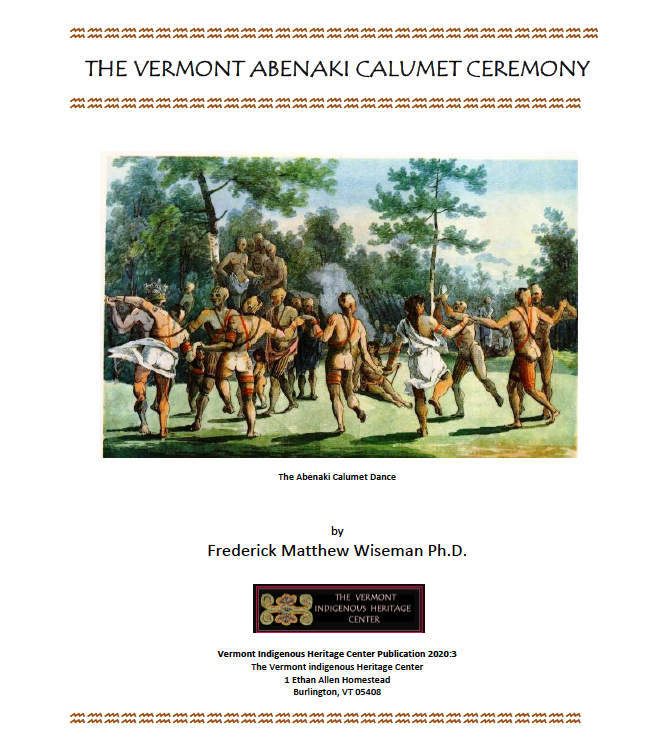 Vermont Abenaki Calumet