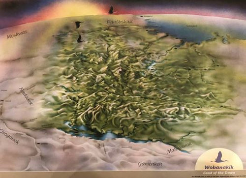 Abenaki Map of New England